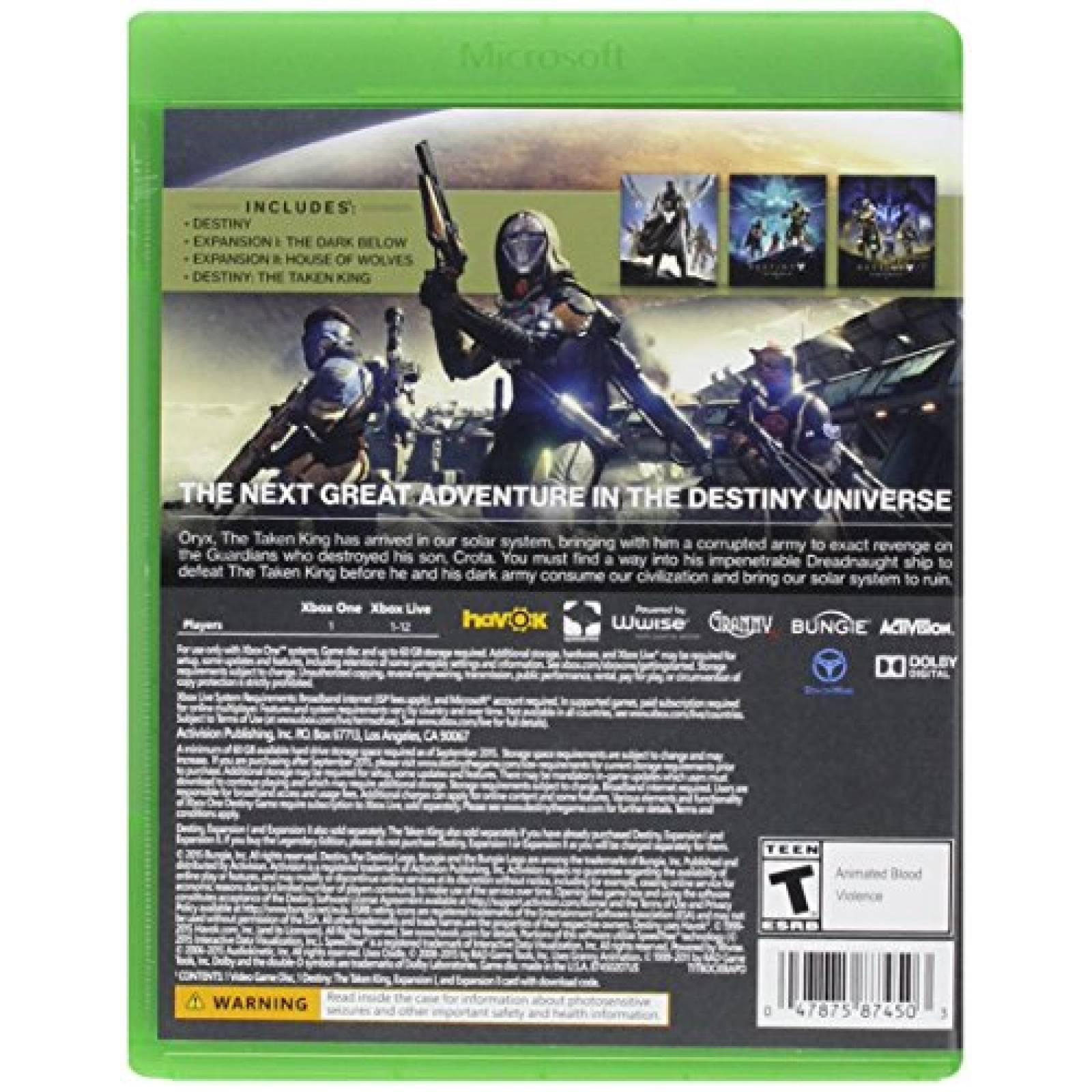 Destiny: The Taken King - Legendary Edition - Xbox One