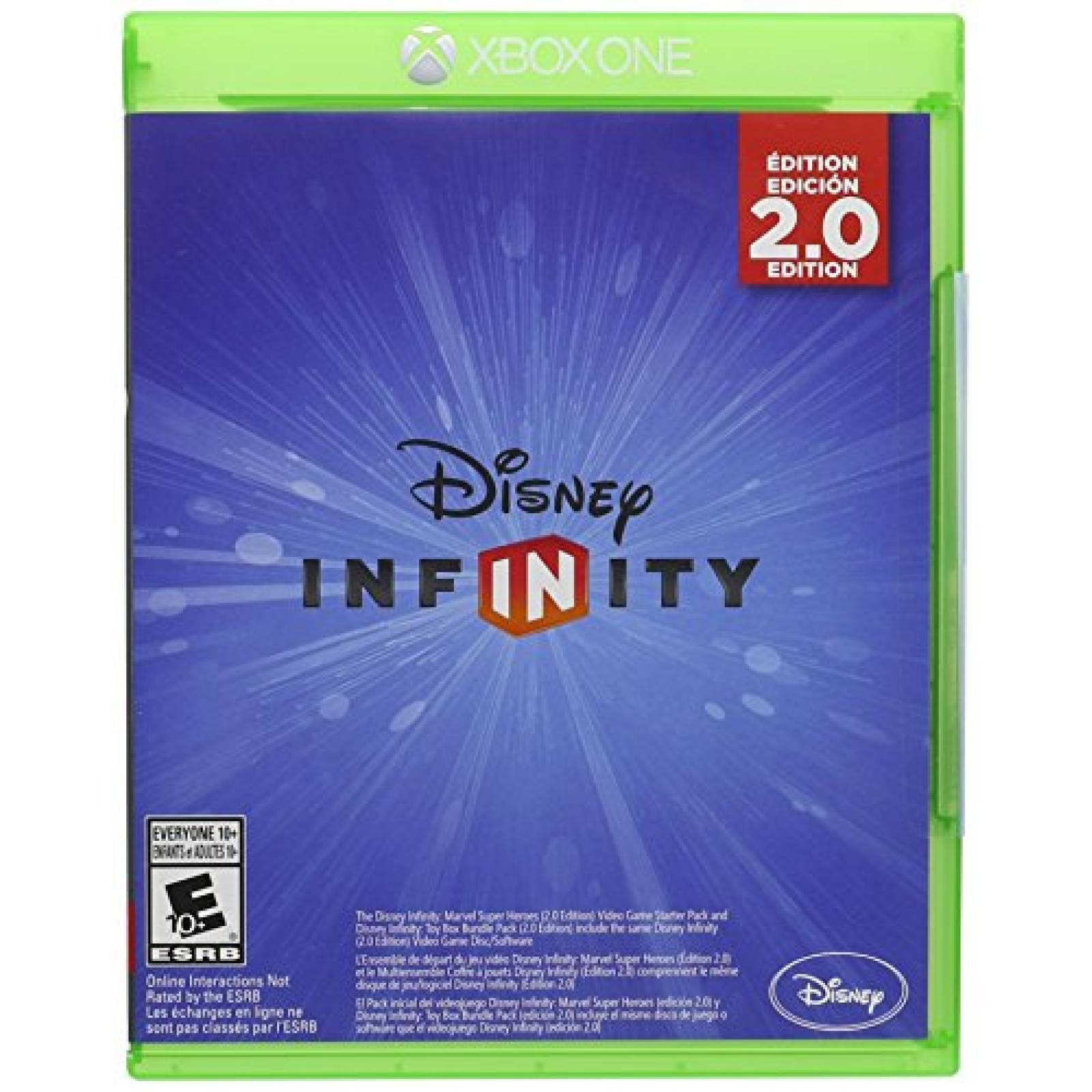 Disney Infinity 2.0 (Marvel Super Heroes/Toy Box) Replacement Game Only - Xbox One