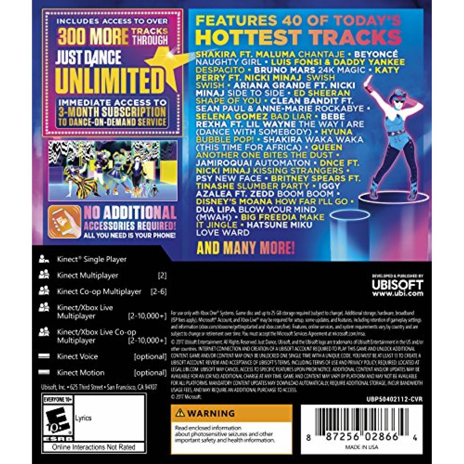 Just Dance 2018 - Xbox One