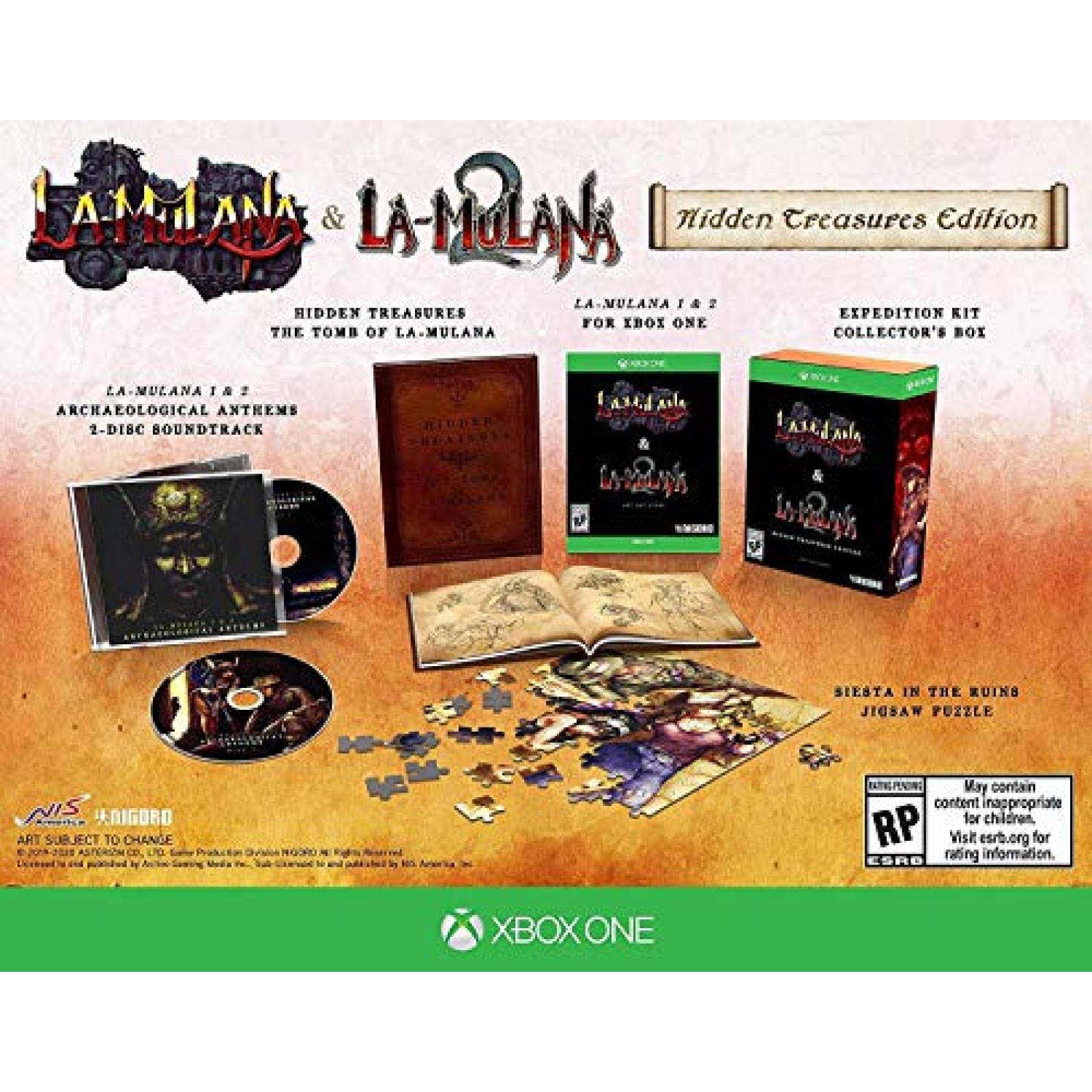 LA-MULANA 1 & 2: Hidden Treasures Edition - Xbox One