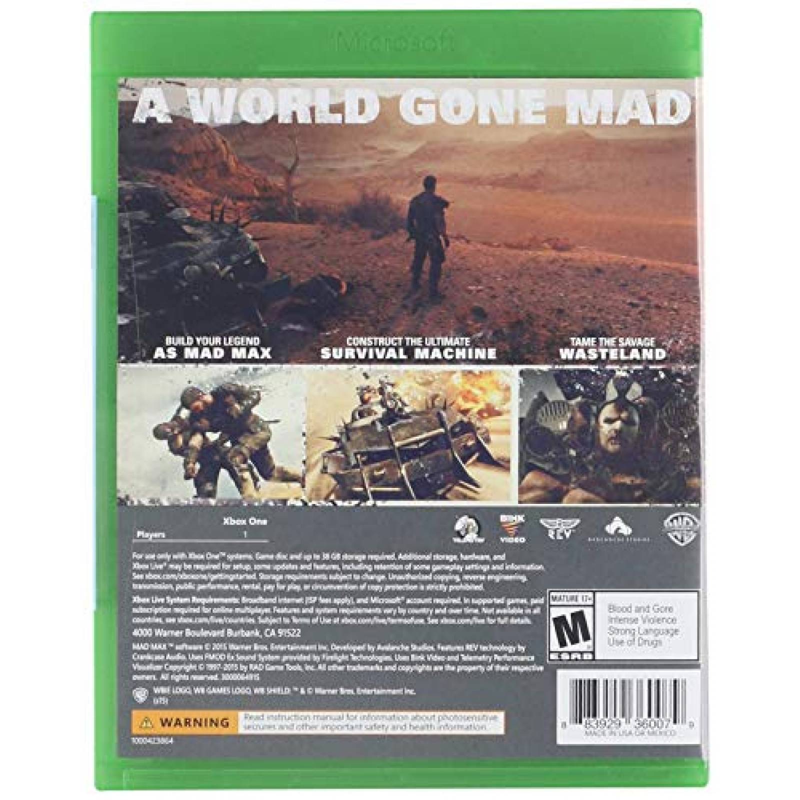 Mad Max - Xbox One