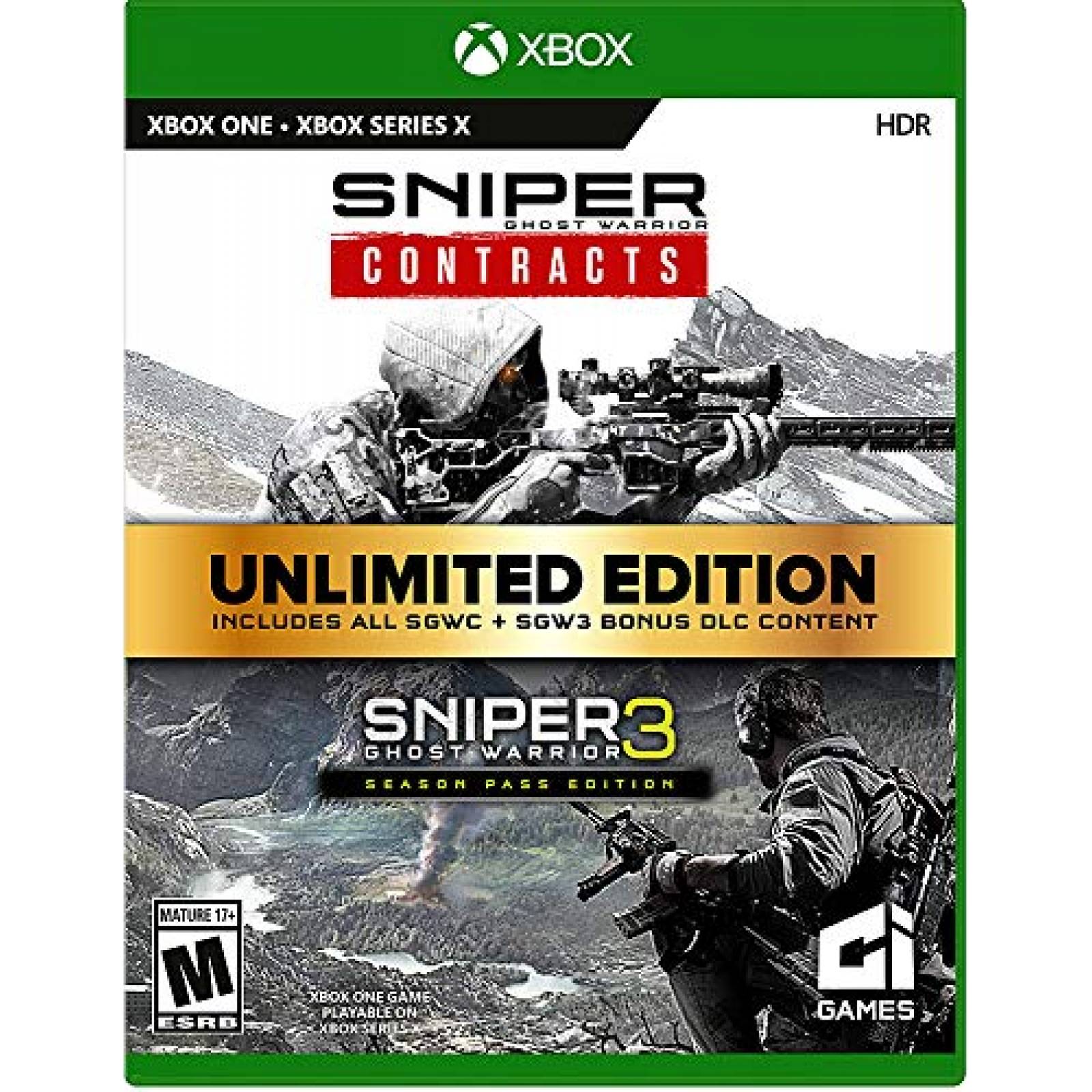 Sniper Ghost Warrior Contracts UNLIMITED EDITION - Xbox One