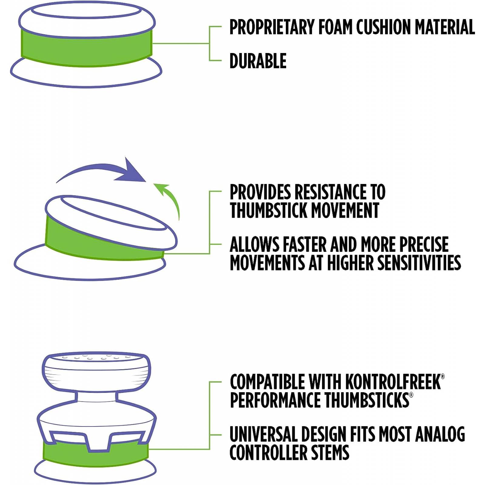 KontrolFreek Anillos de precisión | Control de movimiento Aim Assist