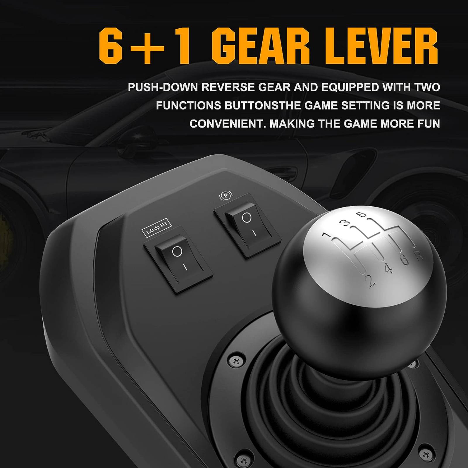 PXN V9 Volante de carrera con Pedales y Palanca - PS4 / PS3 / Xbox One / X|S / Switch