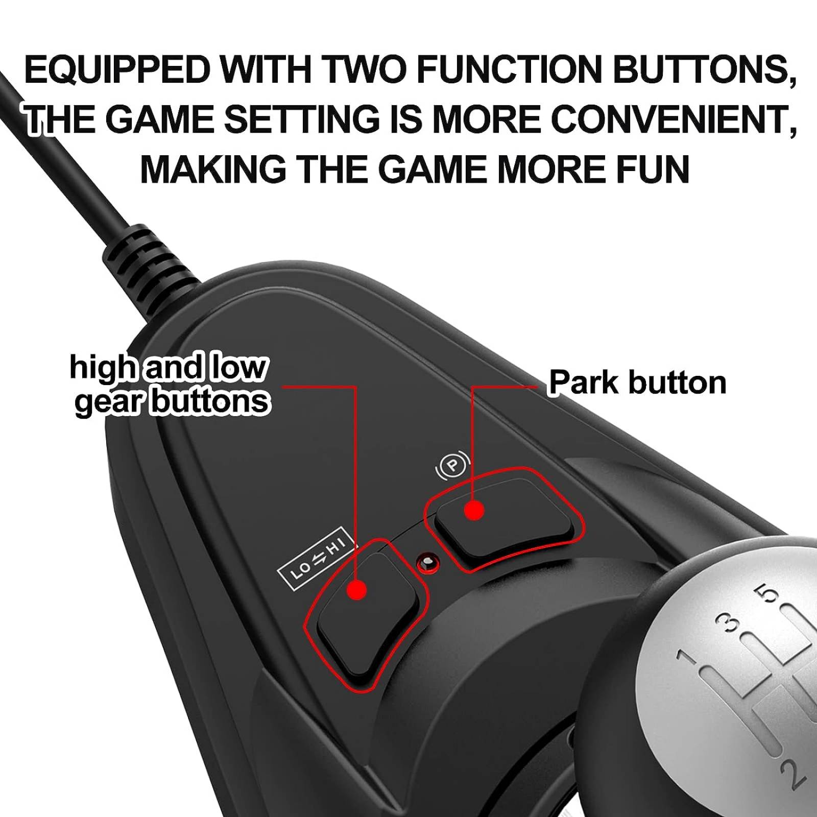 PXN A7 Palanca de Cambios -  PC, PS4, Xbox, PS3, Nintendo Switch, A7