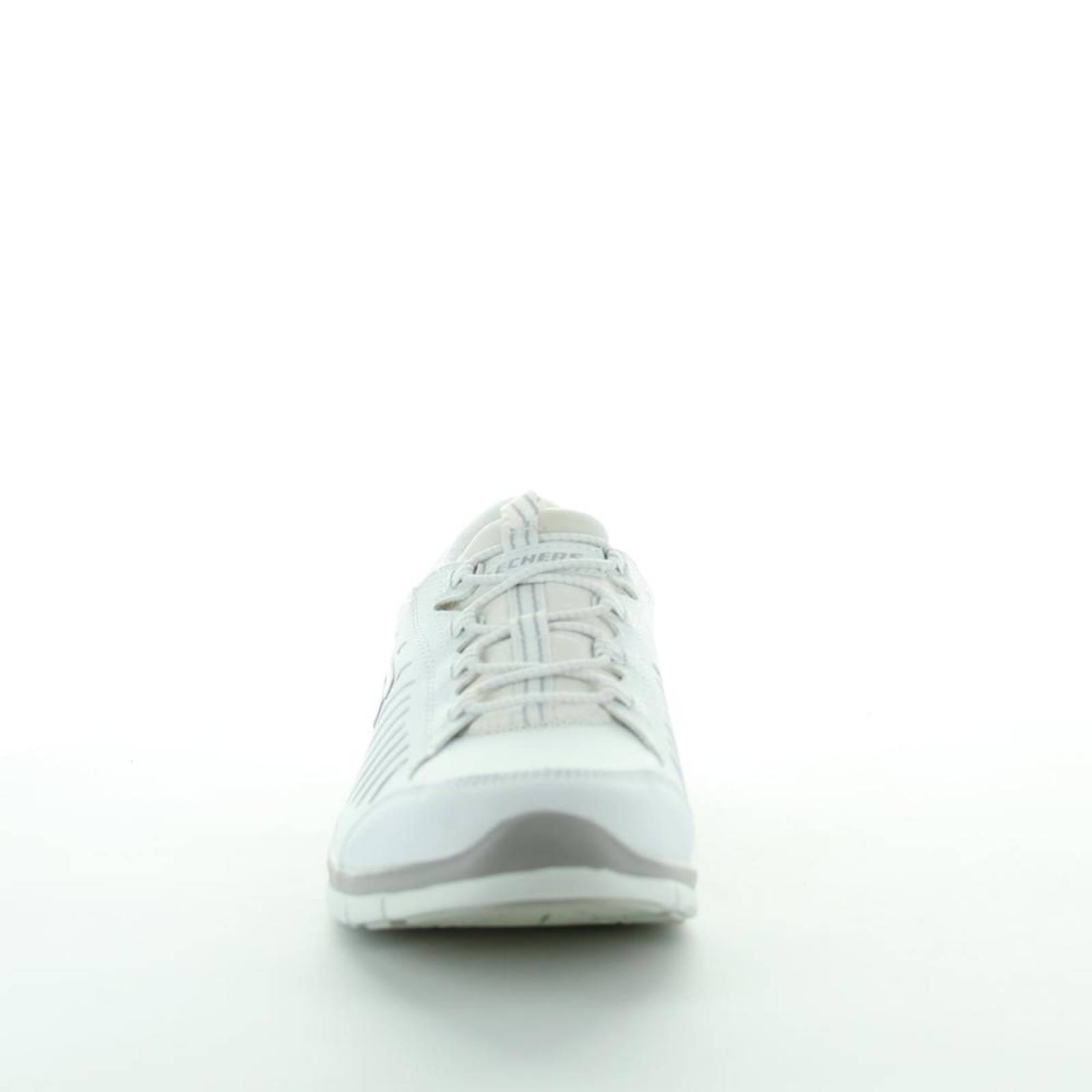 Tenis Skechers Mujer Blanco Textil 22377