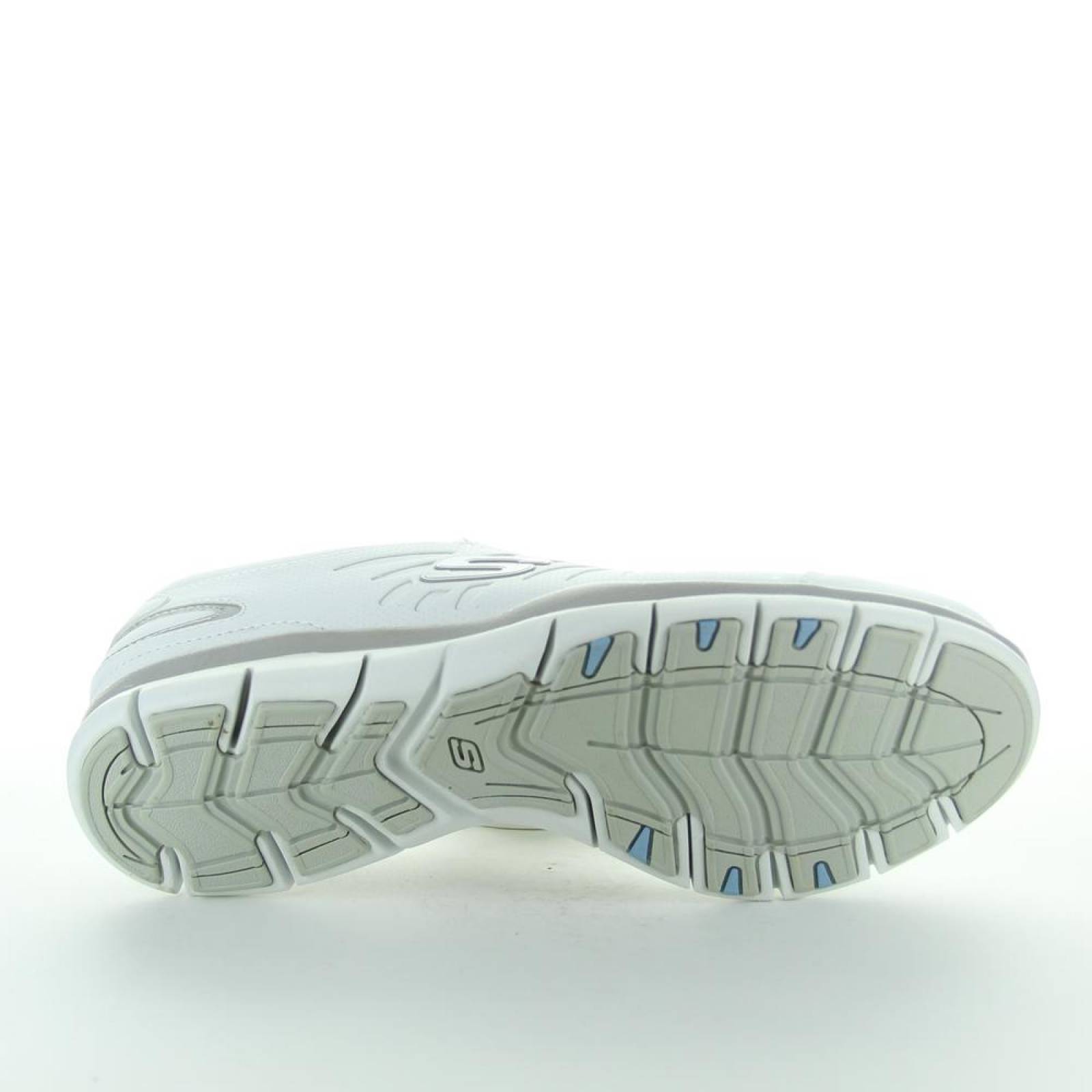Tenis Skechers Mujer Blanco Textil 22377