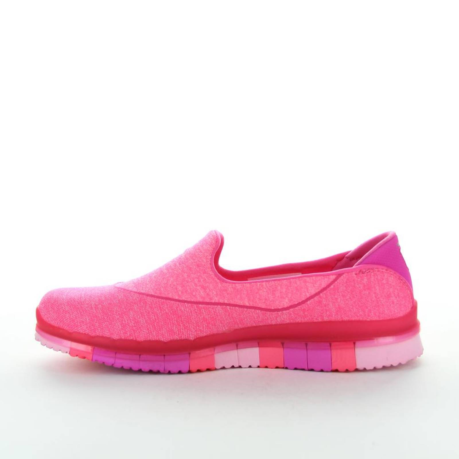 Tenis Skechers Mujer Rosa Textil 14010 