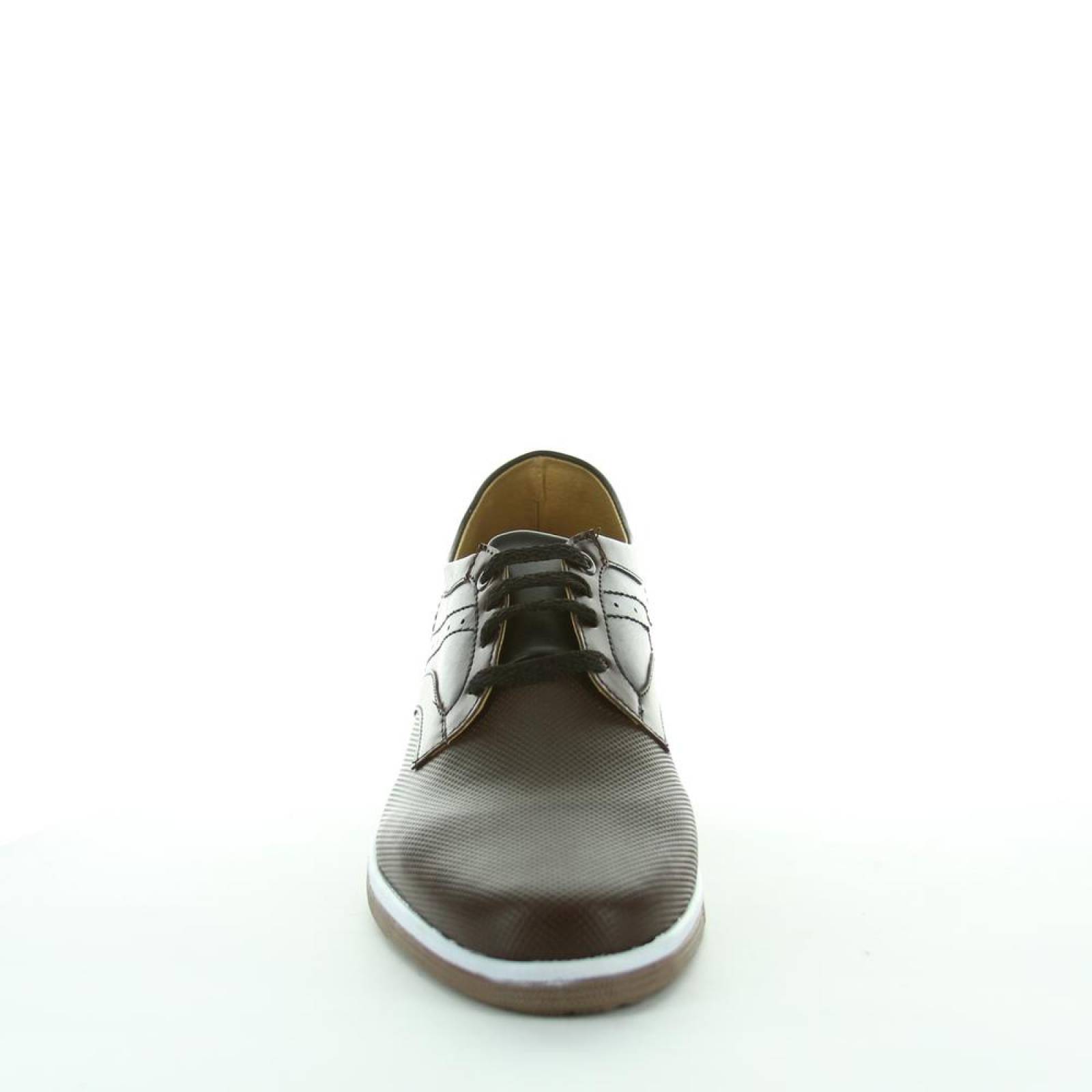 Zapato Casual Hombre Black Mont Cafe 21603100 Tacto Piel 