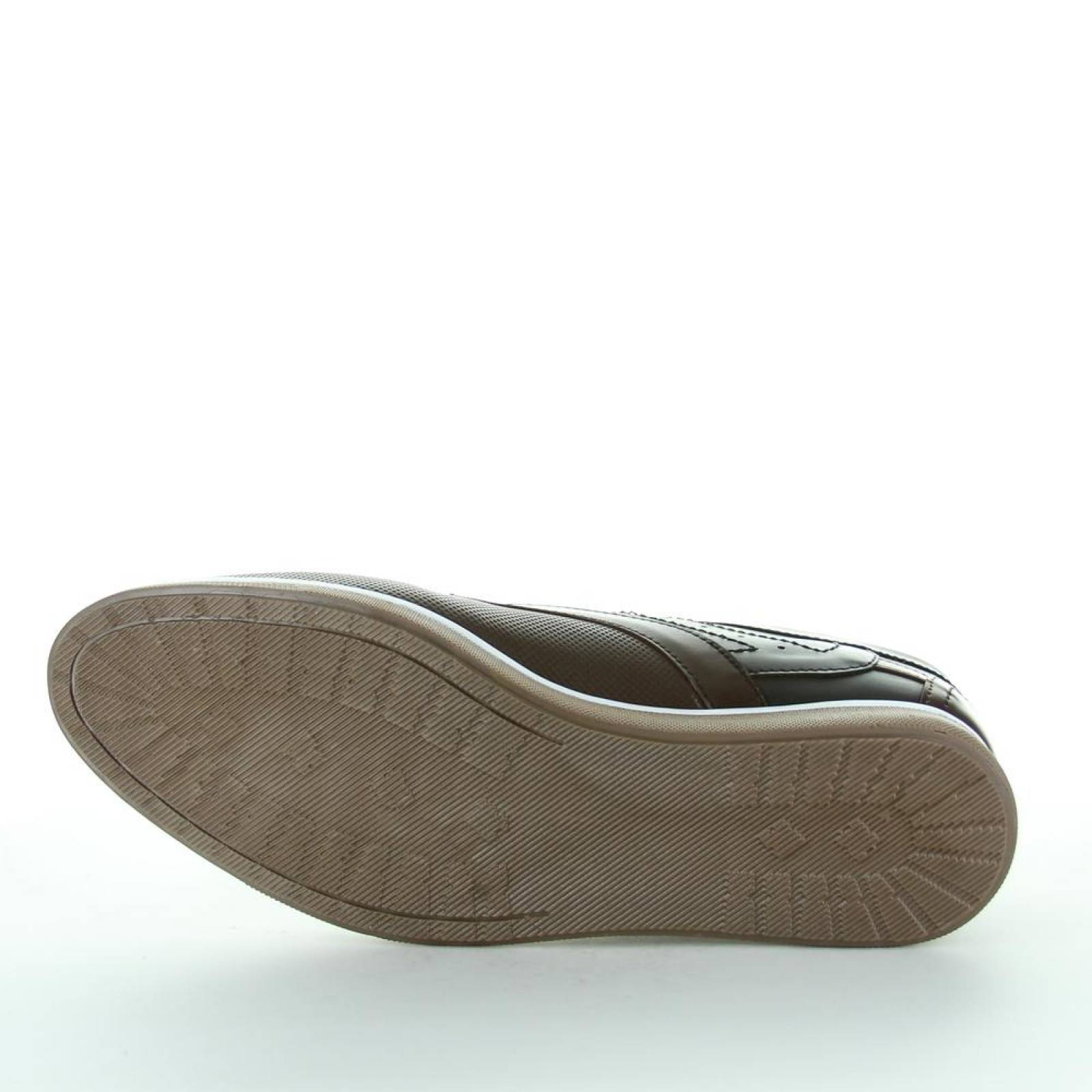 Zapato Casual Hombre Black Mont Cafe 21603100 Tacto Piel 