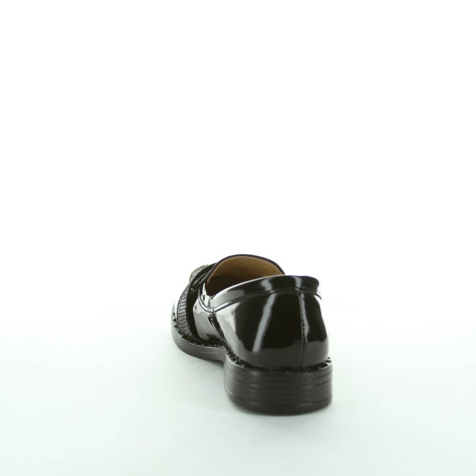 Zapato Casual Mujer Salvaje Tentación Negro 24103104 Tipo Charol 