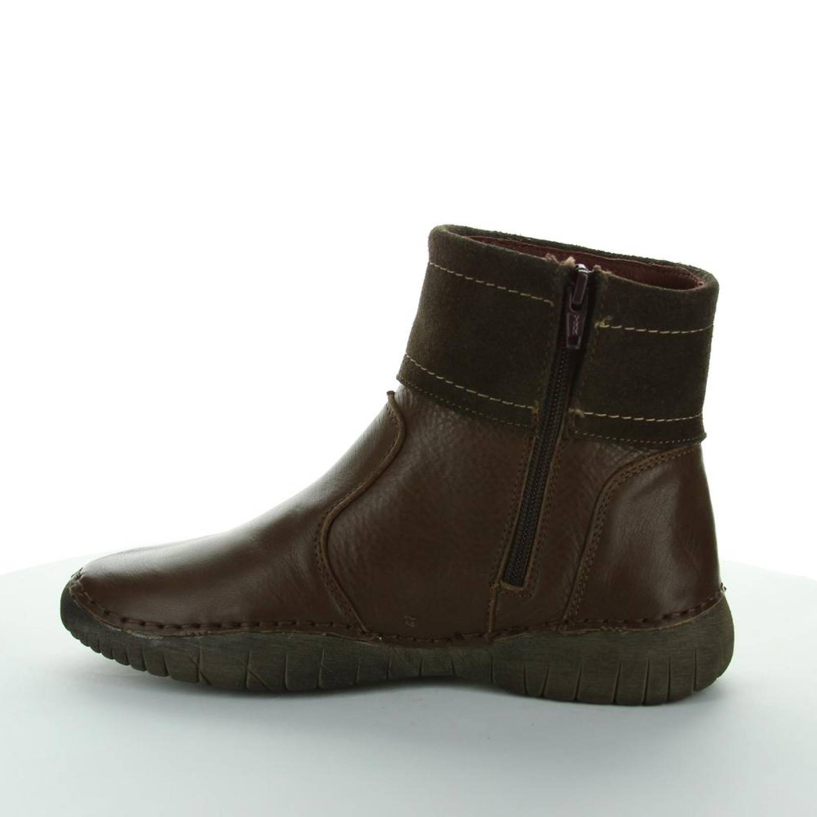 Botín Moda Mujer Lobo Solo Tabaco 01903100 Piel 