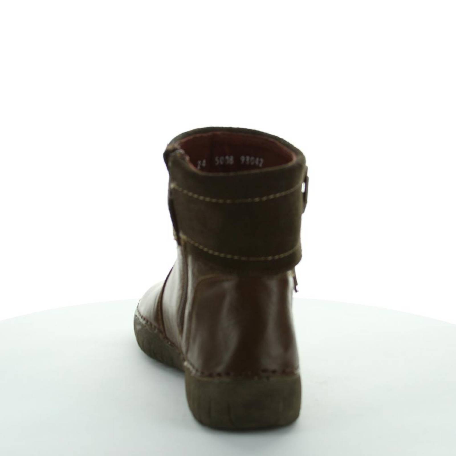 Botín Moda Mujer Lobo Solo Tabaco 01903100 Piel 