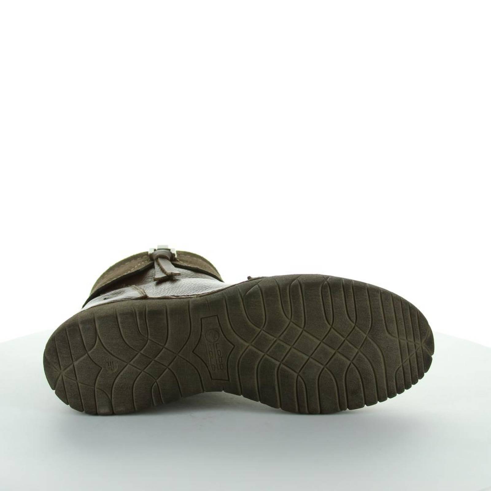 Botín Moda Mujer Lobo Solo Tabaco 01903100 Piel 