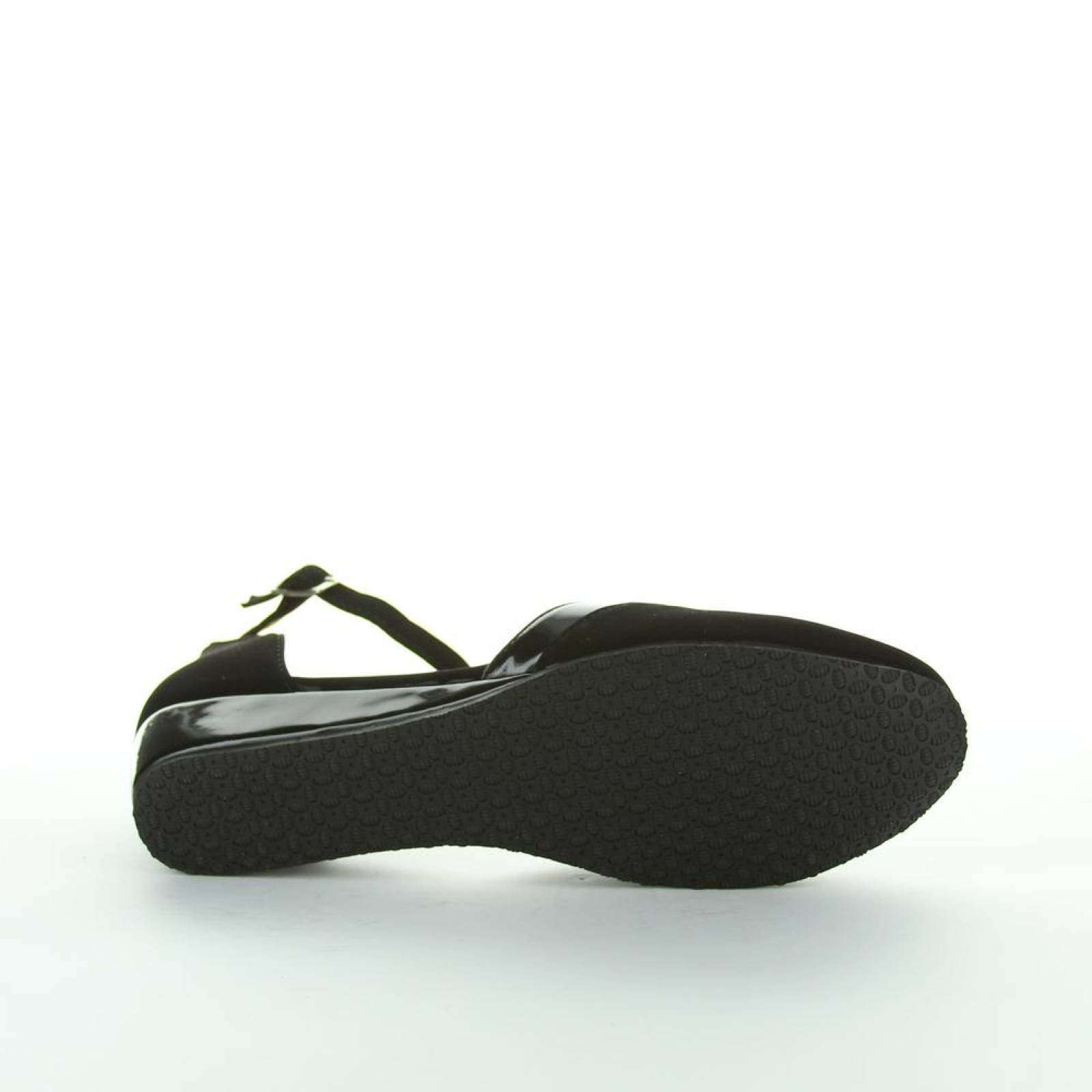Zapato Casual Mujer Salvaje Tentación Negro 04603104 Tipo Nobuk 