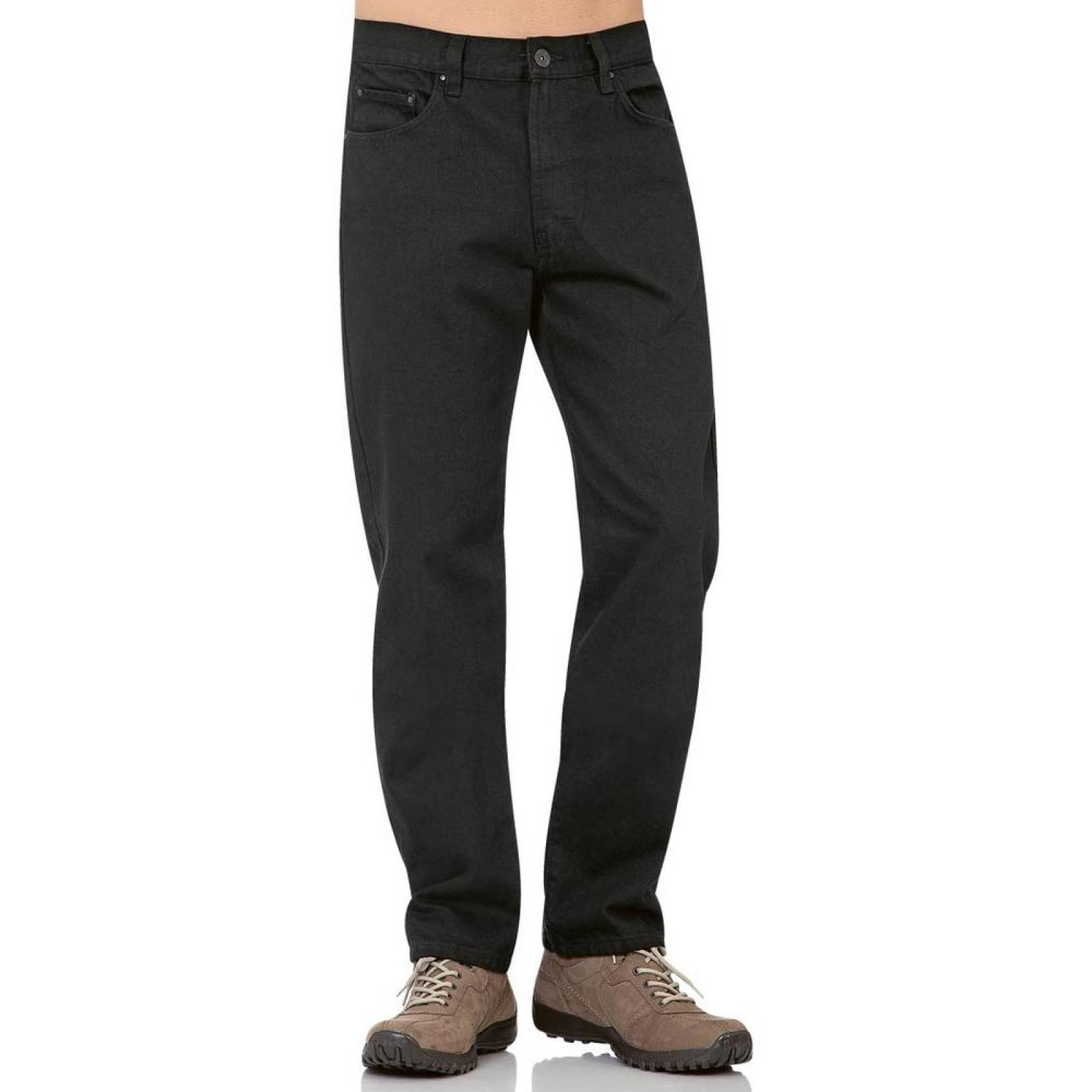 Jeans Básico Hombre Furor Black 62111222 Mezclilla 
