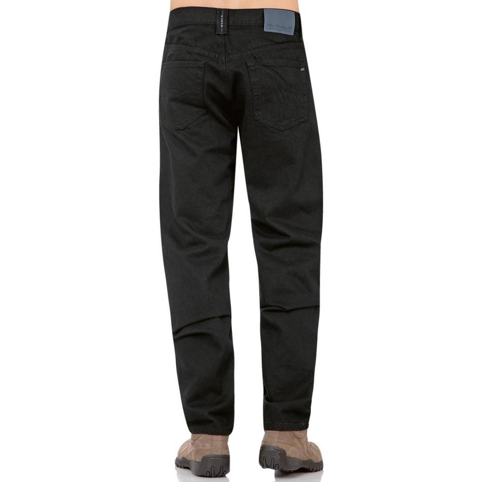 Jeans Básico Hombre Furor Black 62111222 Mezclilla 