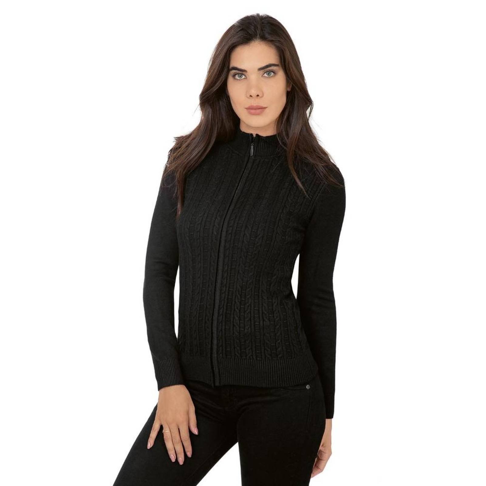 Sweater Mujer Salvaje Tentación Negro 76803316 Spandex 