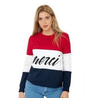 Sudadera American Love Mujer Rojo Algodonpoliester 08358