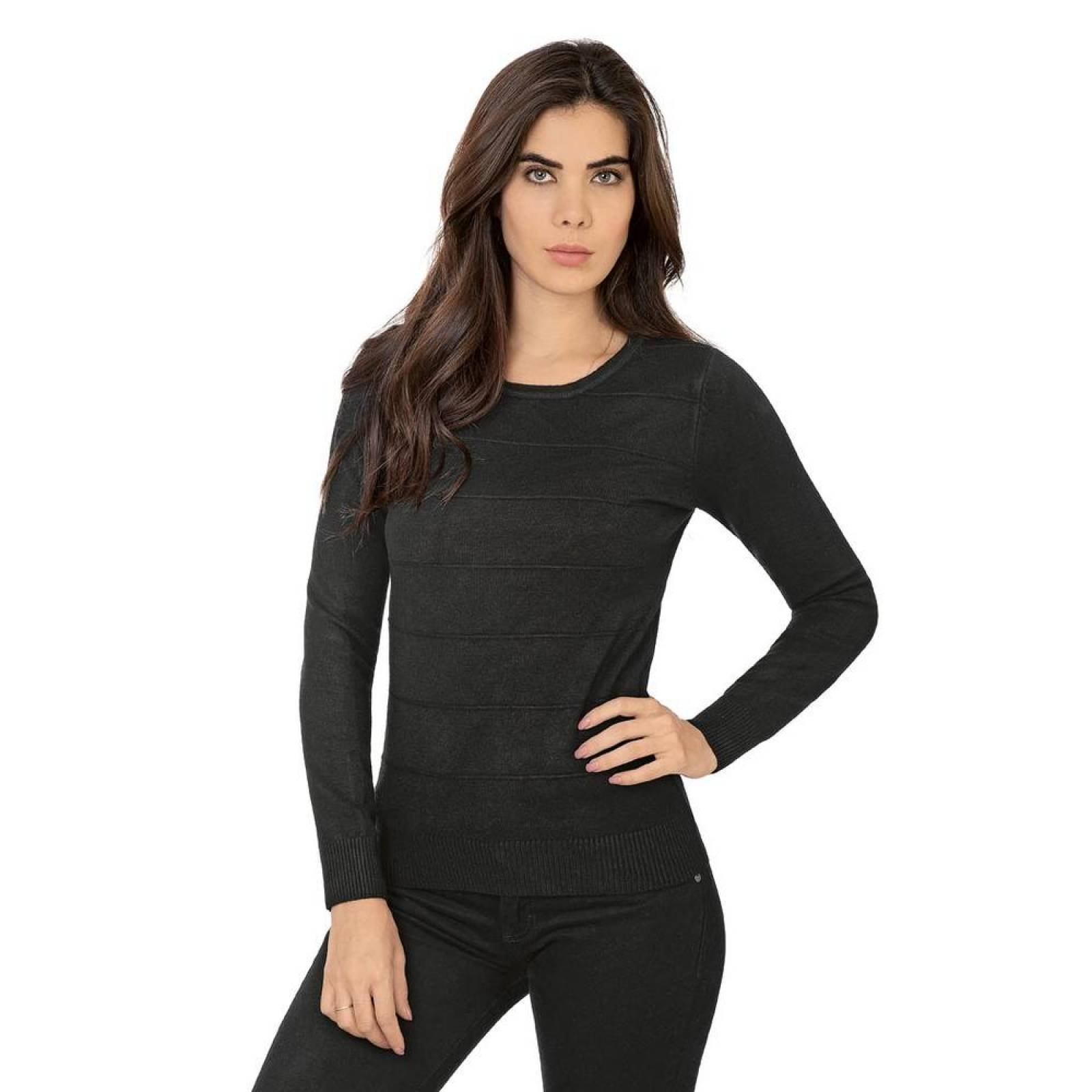 Sweater Mujer Salvaje Tentación Negro 76803308 Spandex 