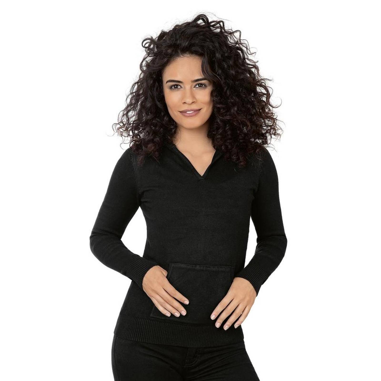 Sweater Mujer Salvaje Tentación Negro 76803317 Spandex 