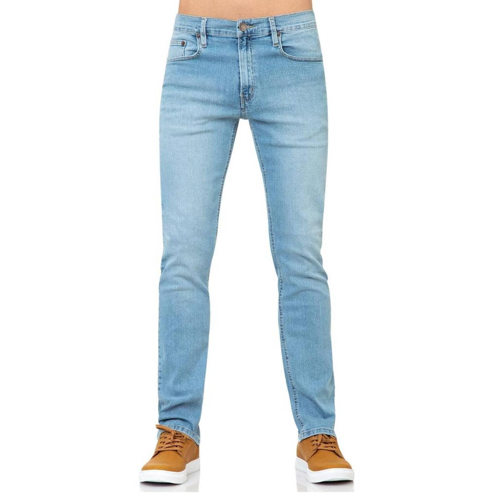 Jeans Basico Hombre Oggi Top 59103116 Mezclilla Stretch