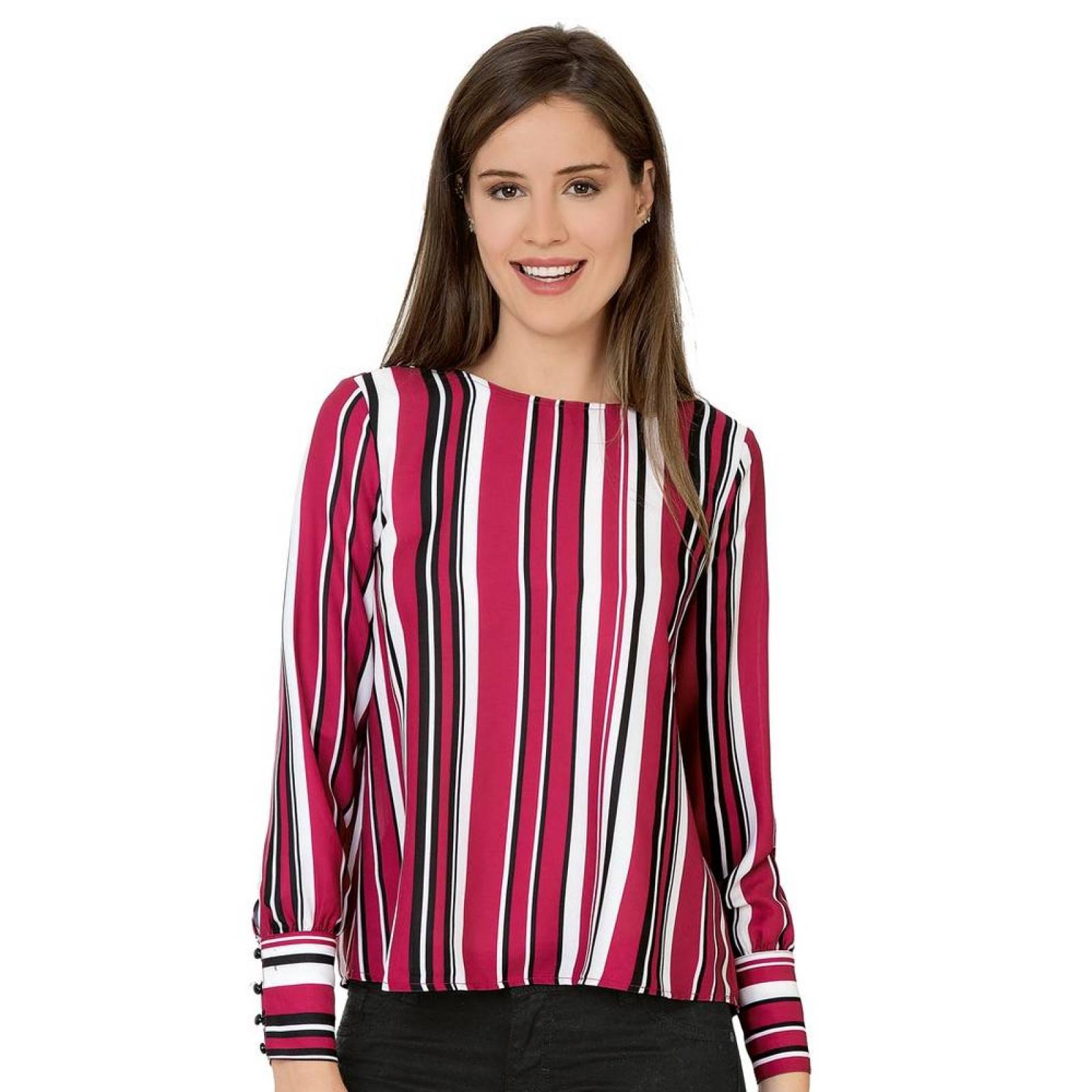 Blusa Mujer Salvaje Tentación Vino 72603304 Poliéster 