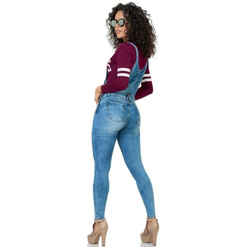 Jeans Moda Mujer Salvaje Tentación Stone 71803312 Mezclilla Stretch 