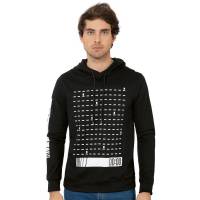 Sudadera American Love Hombre Negro Algodonpoliester 68244