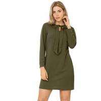 Vestido Personality Mujer Verde Spandex 1927