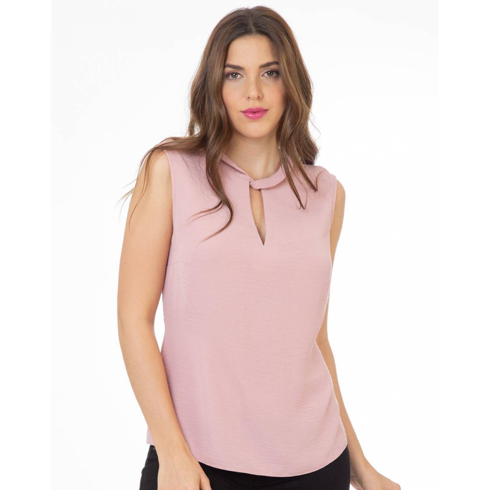 Blusa Por Salvaje Tentación Mujer Palo De Rosa Rayôn