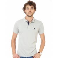 Playera Por Salvaje Tentación Hombre Beige Algodón Poliéster