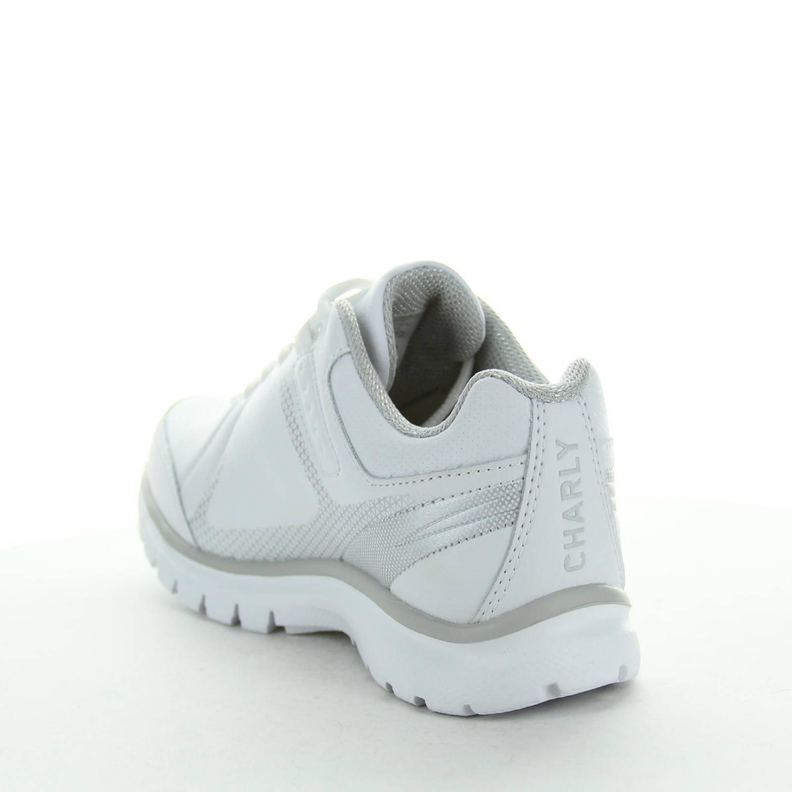 Tenis Charly Mujer Blanco Blanco Textil 1044161 