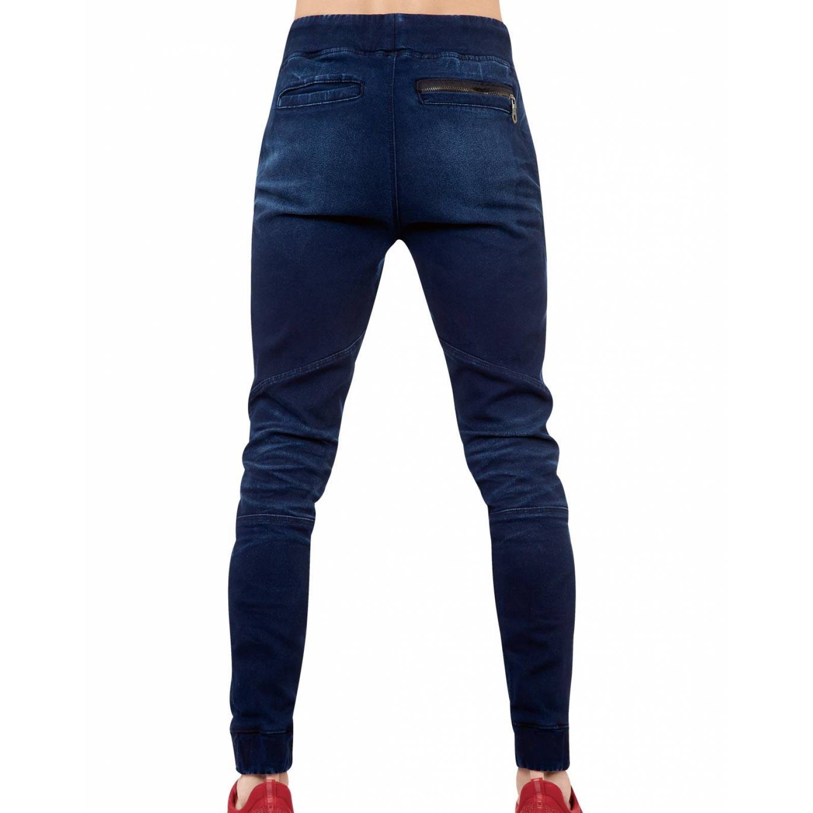 Jeans Moda Hombre Salvaje Tentación Indigo 71803416 Mezclilla Stretch 