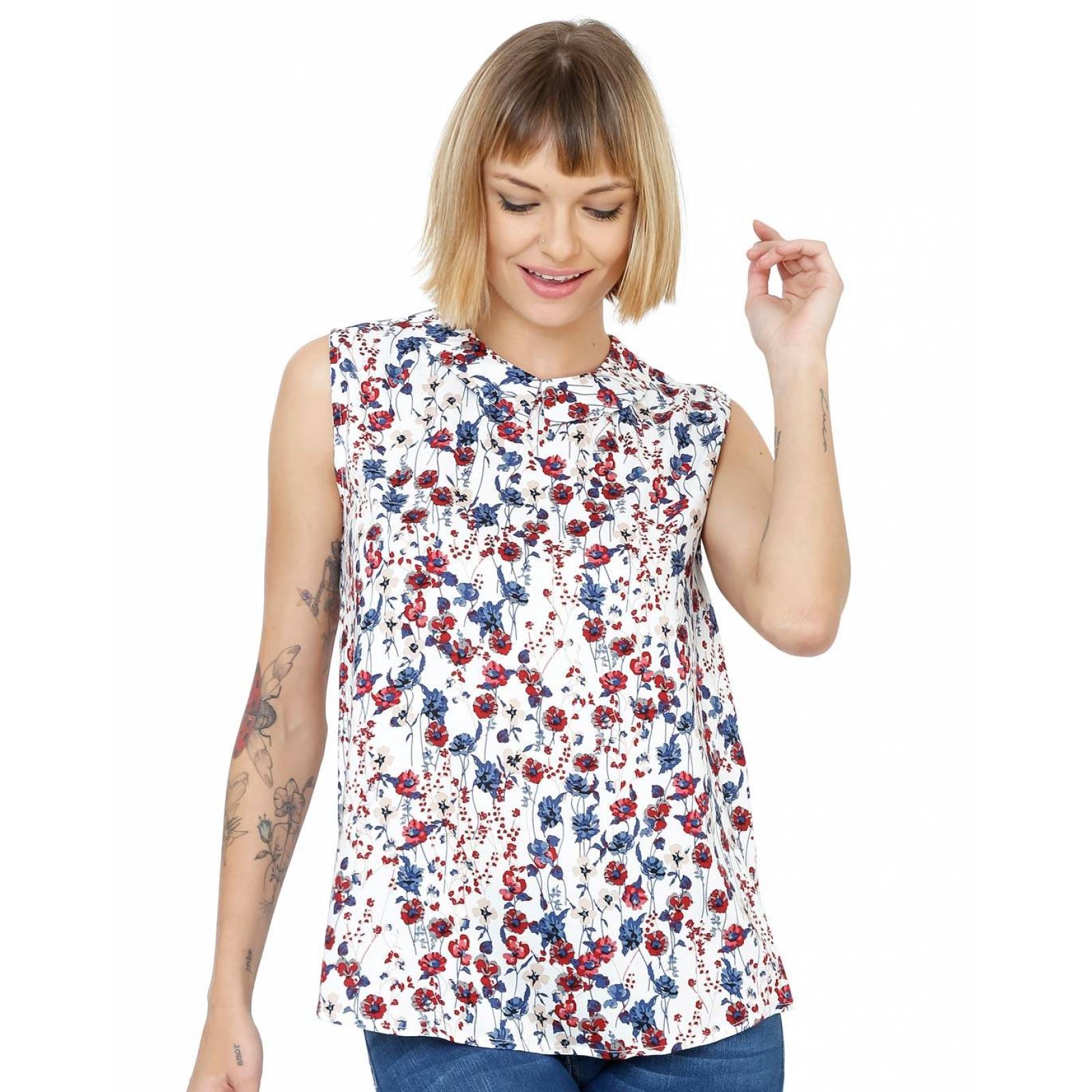 Blusa Mujer Salvaje Tentación Blanco 60403414 Rayón 