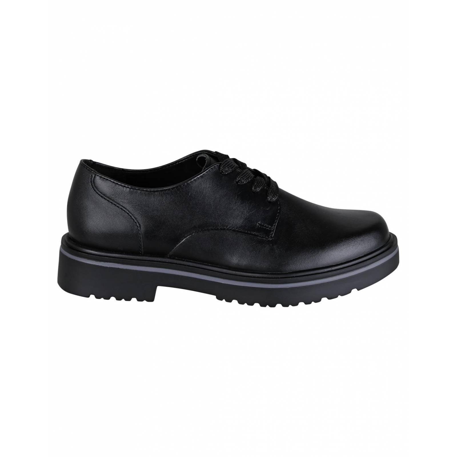 Zapato Casual Mujer Flexi Negro 02503154 Piel 