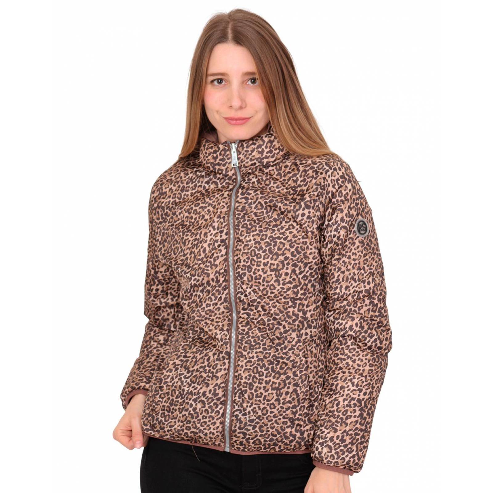 Chamarra Mujer Roosevelt Camel 50103645 Nylon 