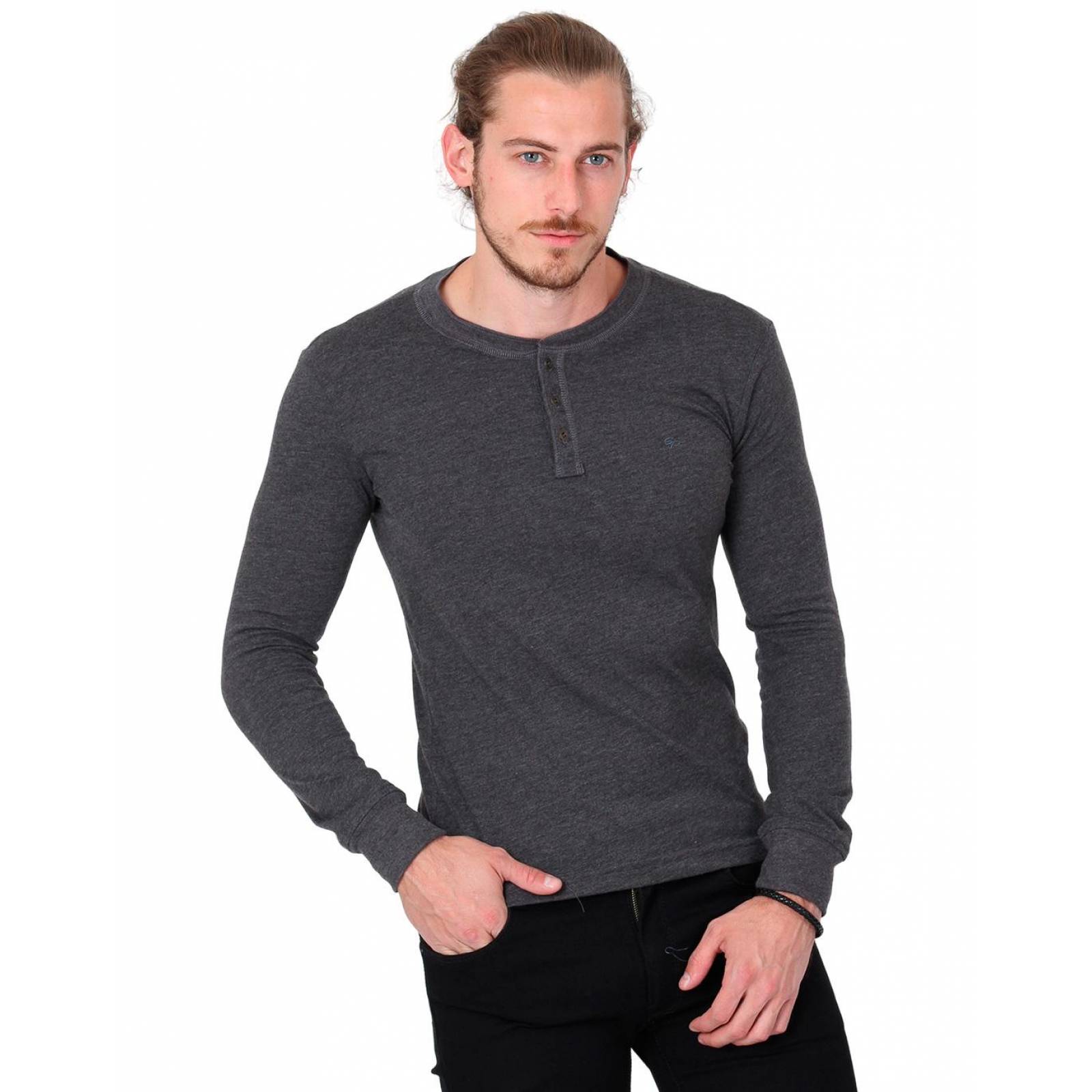 Playera Hombre Silver Plate Oxford 60203624 Algodón 