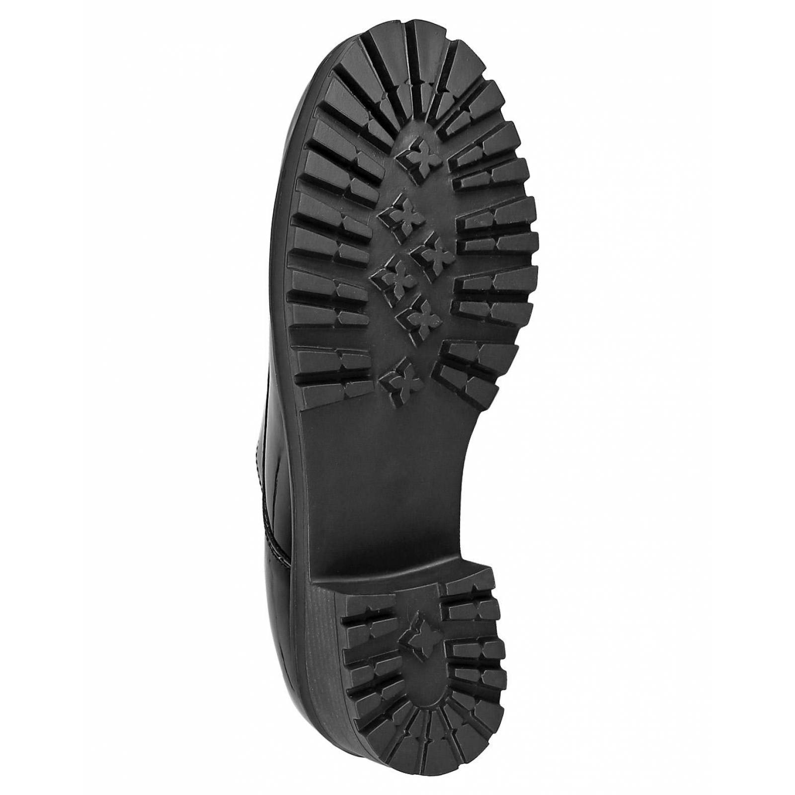 Zapato Casual Mujer Capa De Ozono Negro 00403109 Tipo Charol 