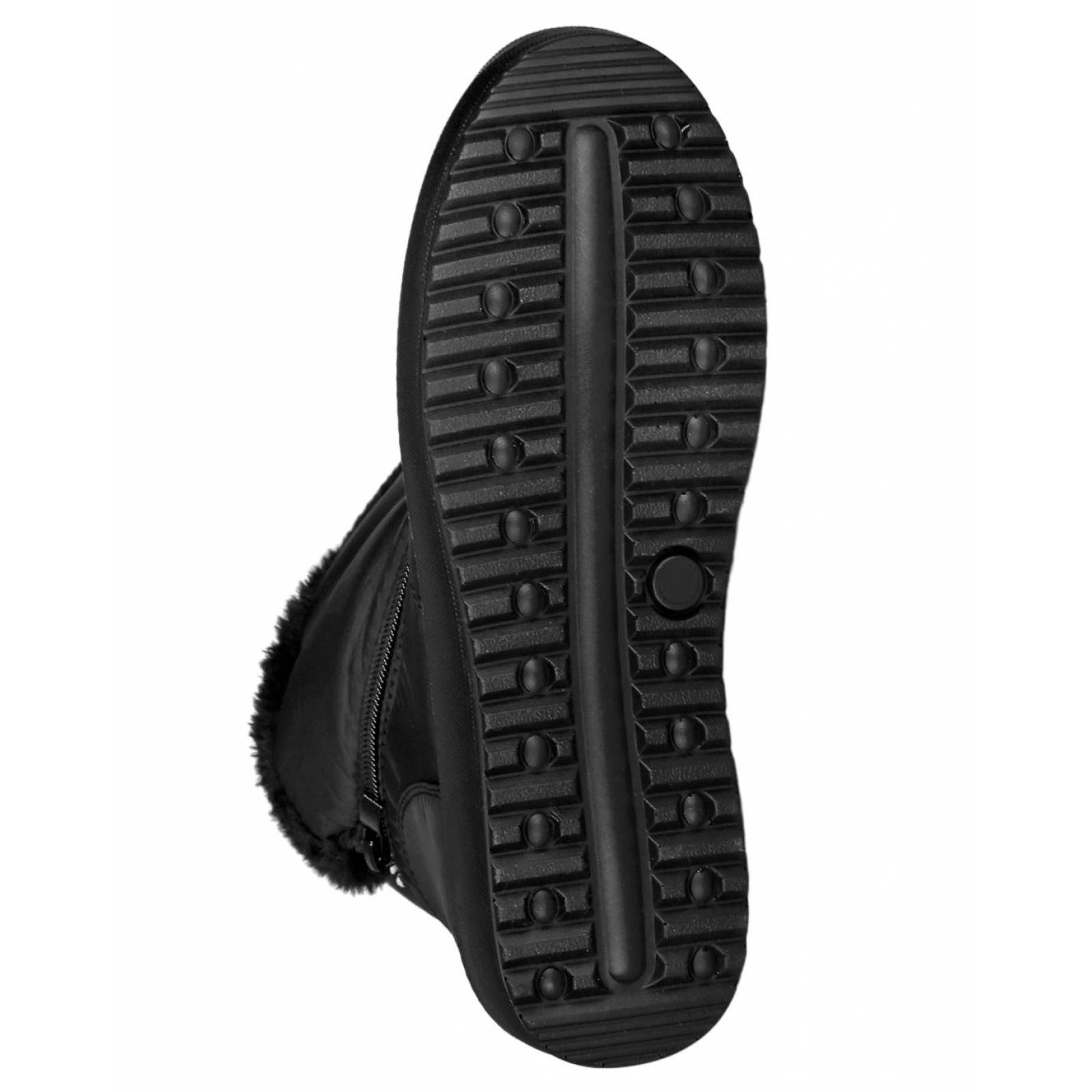 Bota Moda Mujer Furor Negro 19403103 Textil 