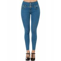 Jeans Básico Mujer Furor Stone 62105009 Mezclilla Stretch