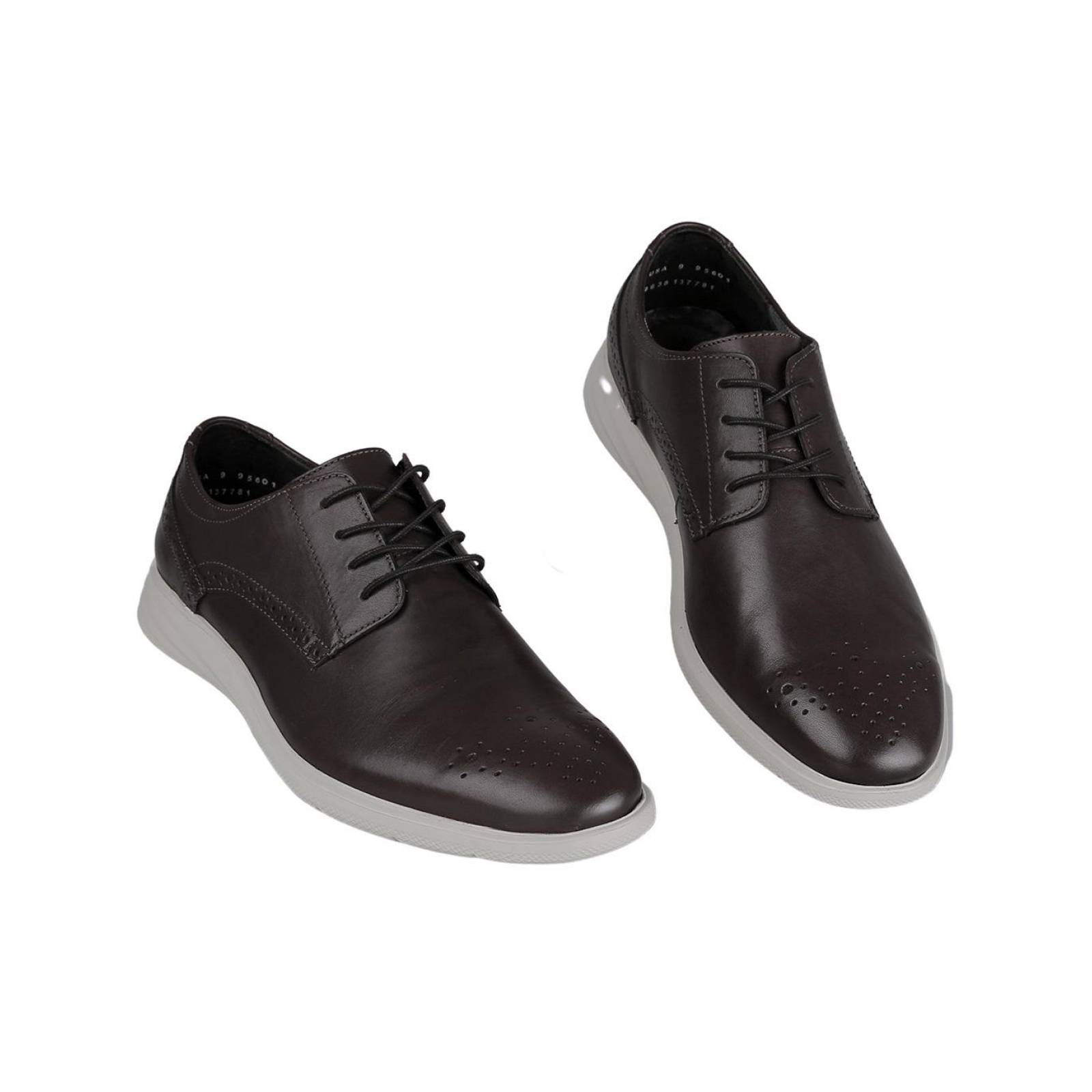 Zapato Casual Hombre Flexi Cafe 02503080 Piel