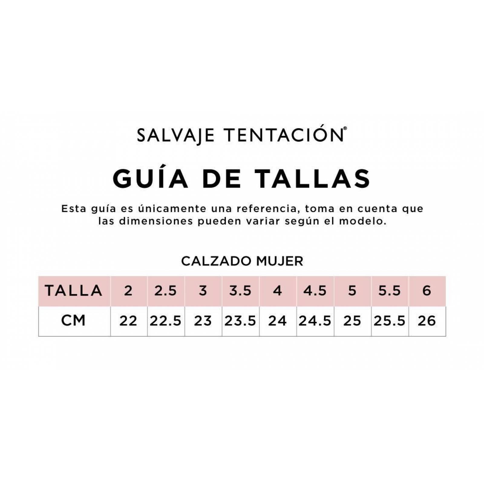Zapatilla Moda Mujer Salvaje Tentación Nude 00302507 Tacto Piel 