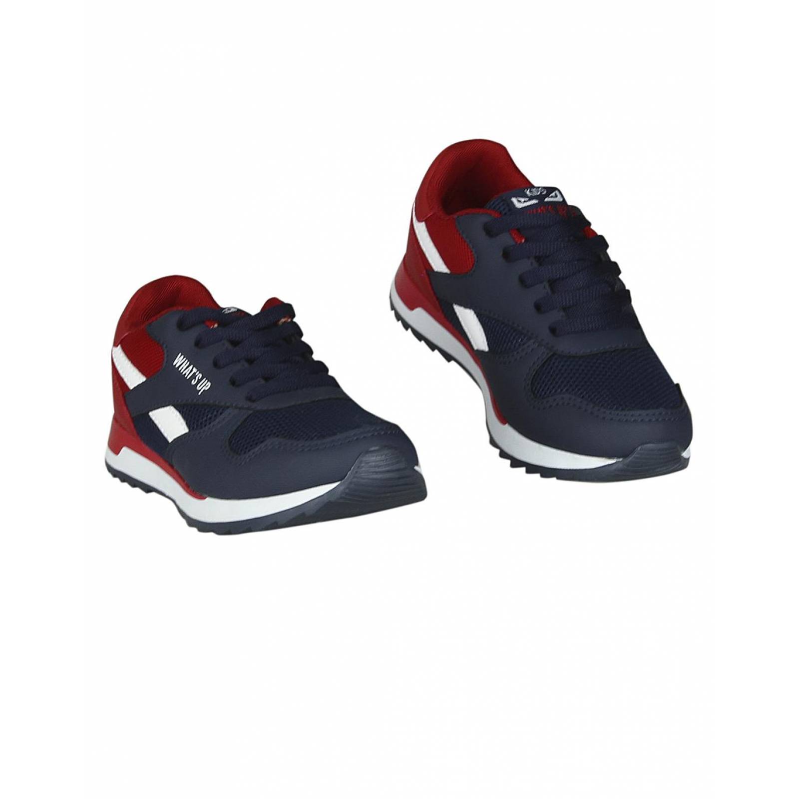 Tenis Moda Niño What'S Up Rojo 06902987 Textil 