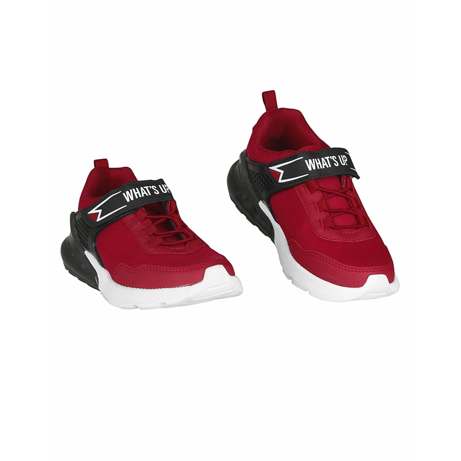 Tenis Moda Niño What'S Up Rojo 06903057 Textil