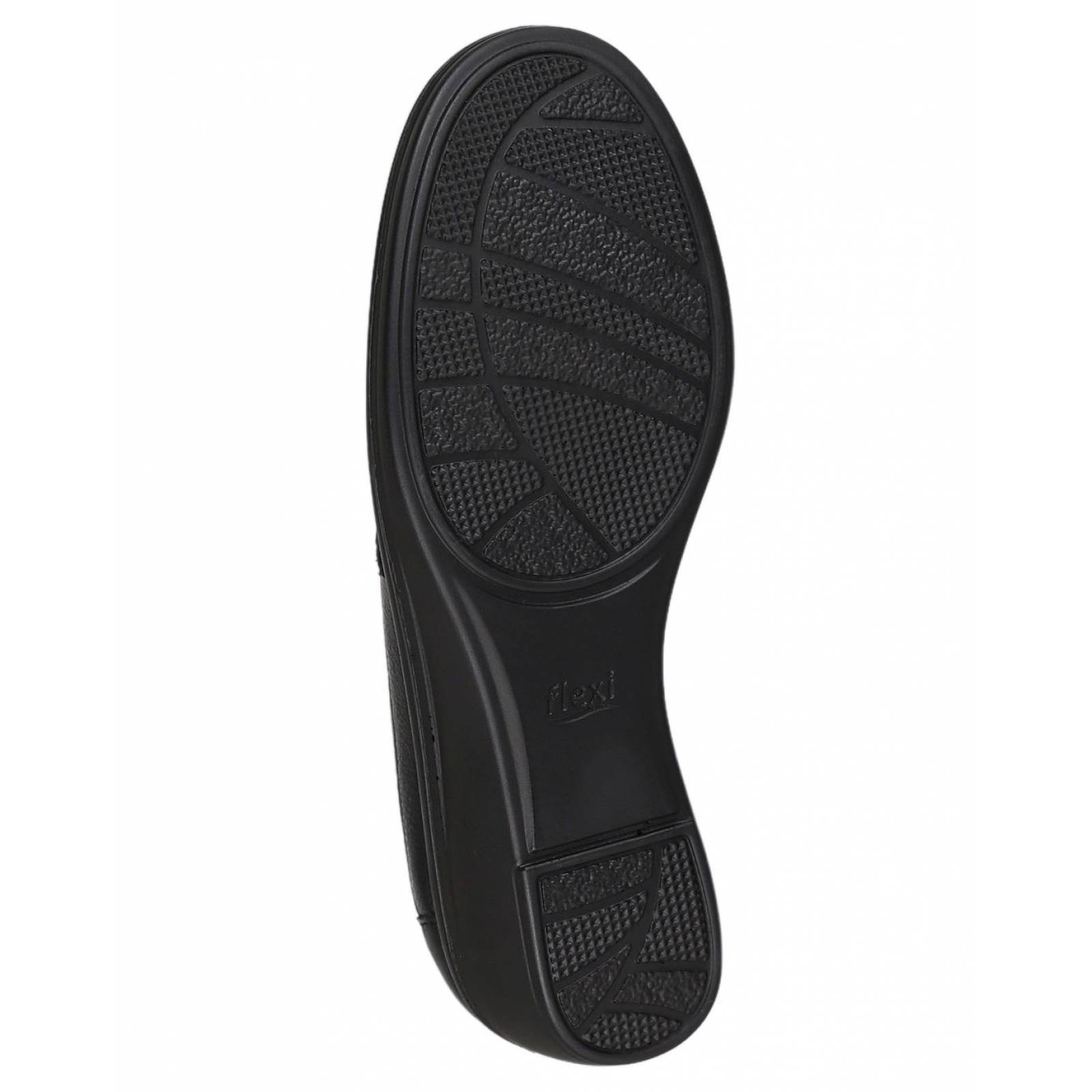 Zapato Confort Mujer Flexi Negro 02502916 Piel 