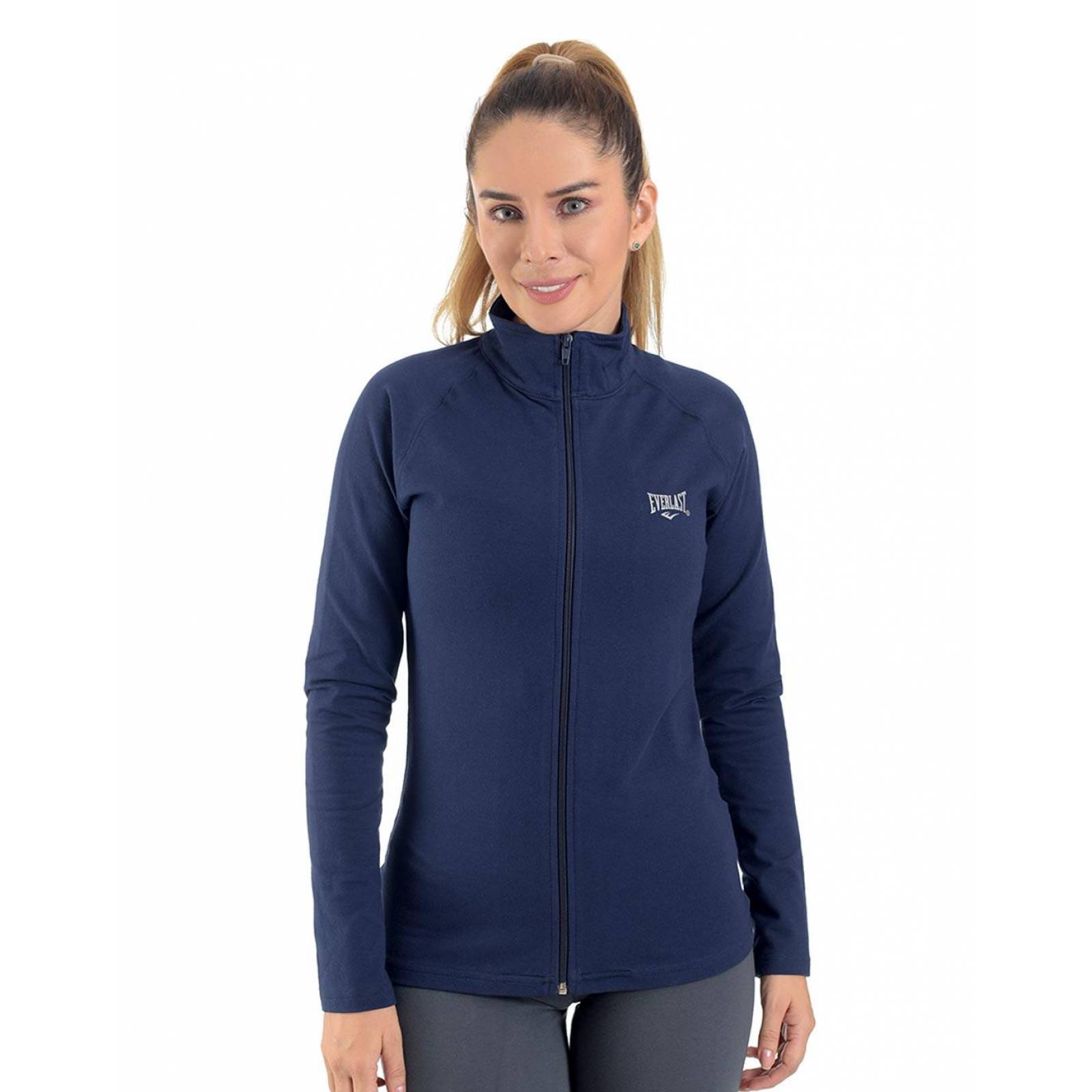 Sudadera Mujer Deportivo Sin Capucha Azul Everlast 50303423 