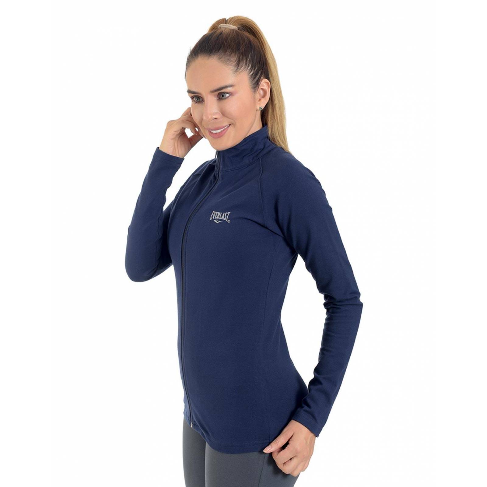 Sudadera Mujer Deportivo Sin Capucha Azul Everlast 50303423 