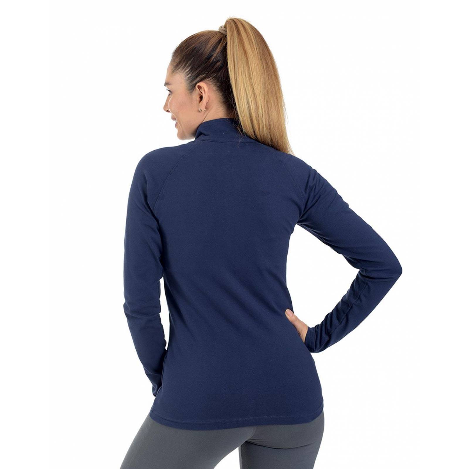 Sudadera Mujer Deportivo Sin Capucha Azul Everlast 50303423 