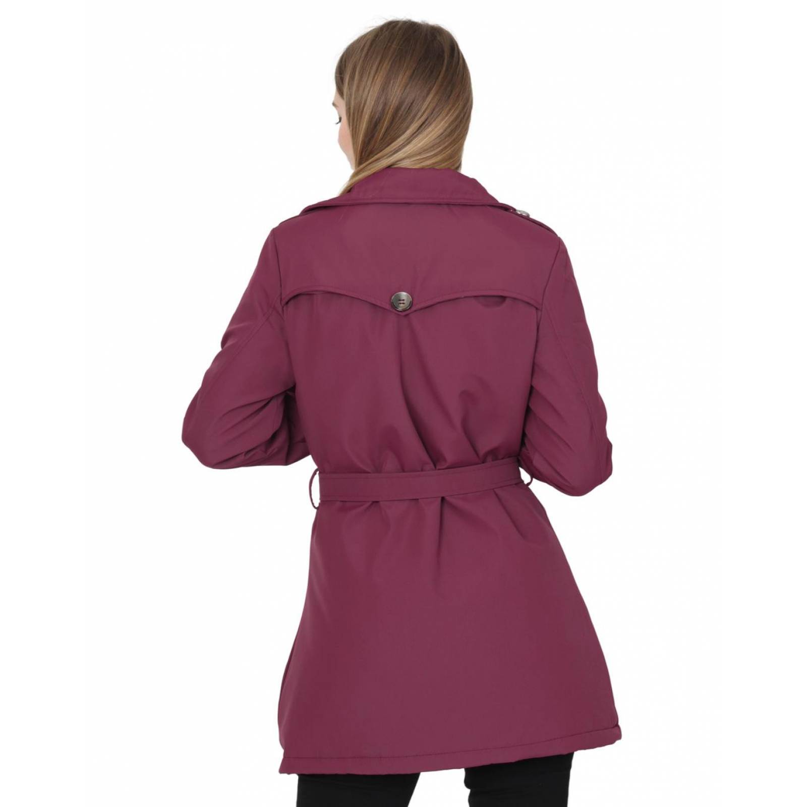 Abrigo Mujer Roosevelt Vino 50103660 Poliéster 